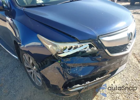 2015 Acura Mdx Technology from USA, damaged, VIN 5FRYD4H46FB013270
